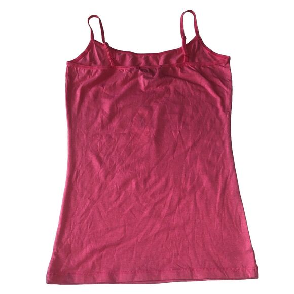 Planet Gold Womens Shore Pink Spaghetti Strap Tank Top Size Large NWT - Picture 2 of 14